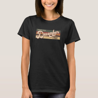 Vintage Legend Sedan December 1960 62 år gammal 62 T Shirt