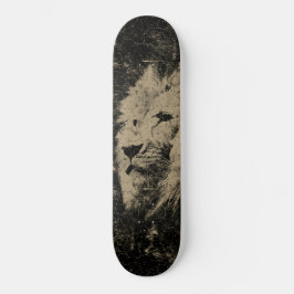 Vintage Lejon chef Mini Skateboard Bräda 18,5 Cm