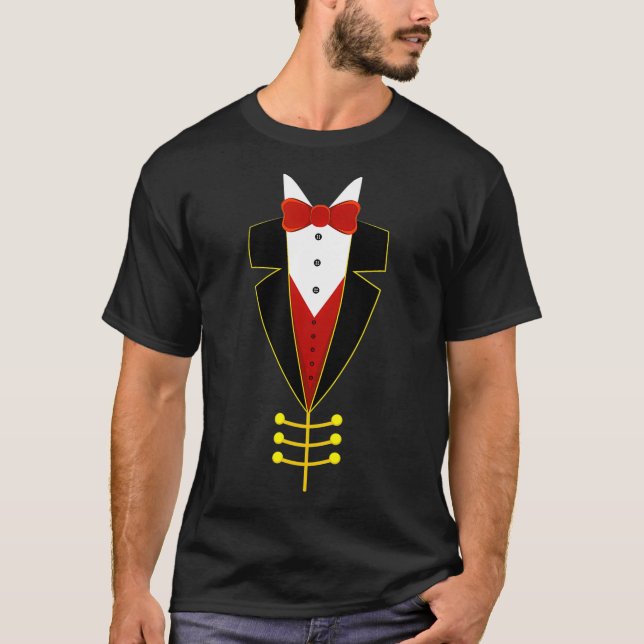 Vintage Lejon Tamer Circus-personal T Shirt (Framsida)