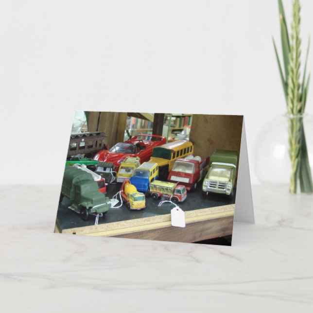 Vintage Leksak för försäljning Kort (Framsida)