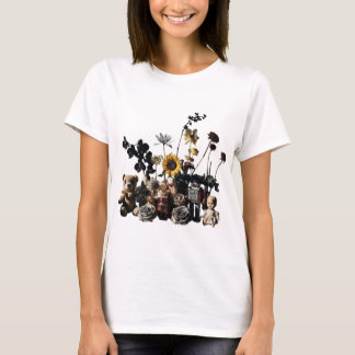Vintage Leksak och Flowers still Life T Shirt