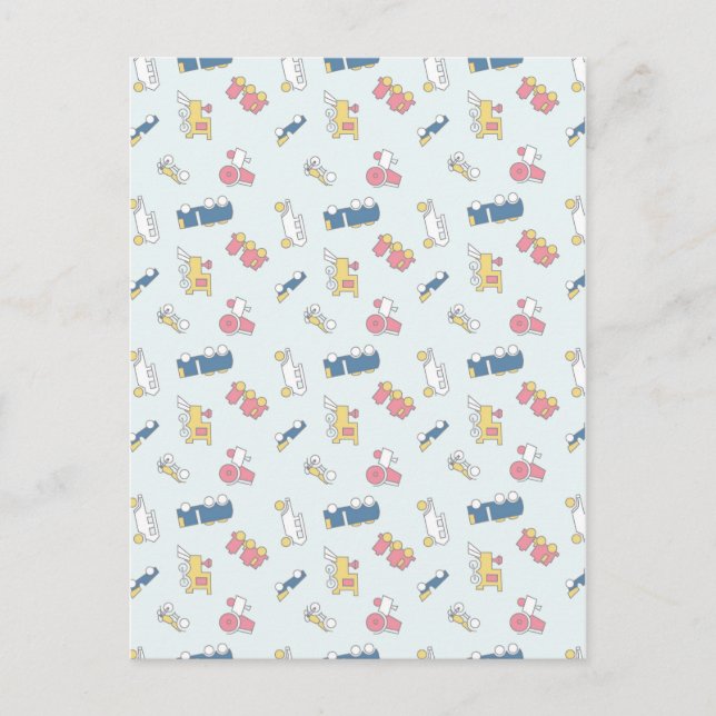 Vintage Leksaker Vykort (Framsida)