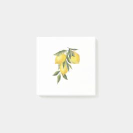 Vintage Lemon Post-it Note