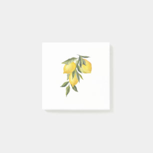 Vintage Lemon Post-it Note Block