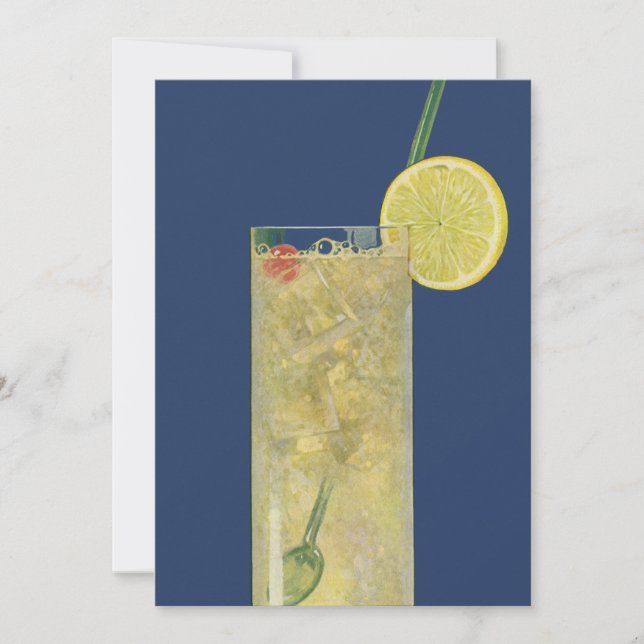 Vintage Lemonade eller Fruit Soda, Drinks Beverage (Framsida)