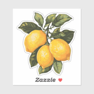 Vintage Lemons Klistermärken