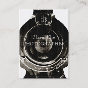 Vintage Lens Visitkort