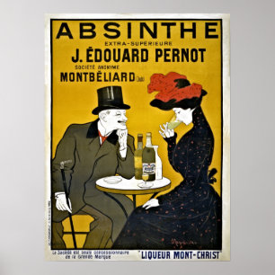 Vintage Leonetto Cappiello Absinthe och Poster