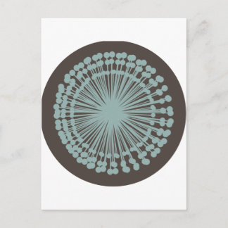 Vintage Letterpress-stil Vykort