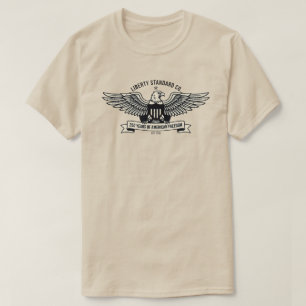 Vintage Liberty Standard Co American Eagle Patriot T Shirt