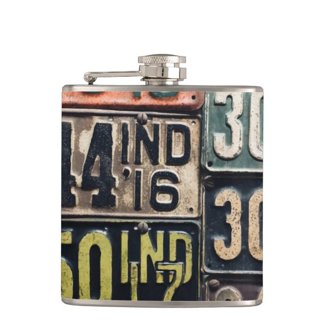 Vintage License Tallrikar Fickplunta (Framsidan)