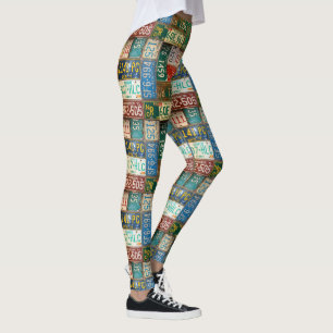 Vintage-licenssamling Leggings
