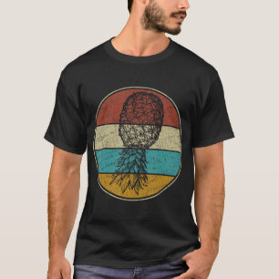 Vintage Lifestyle Retro Upside Down Pineapple Swin T Shirt
