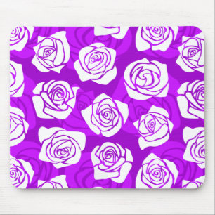 Vintage lila ro Mousepad Musmatta