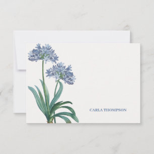 Vintage Lily Personlig Stationery