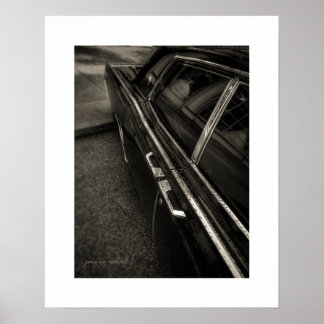 Vintage Lincoln Continental Affischtryck Poster