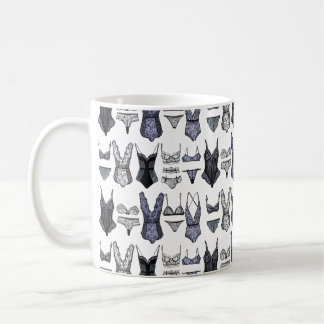 Vintage Lingerie Kaffemugg