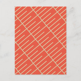 Vintage Linjer Vykort