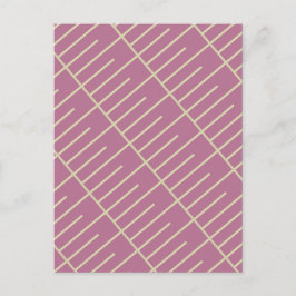 Vintage Linjer Vykort