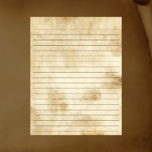 Vintage Linjerat Journalpapper