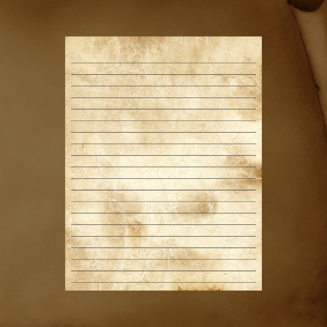 Vintage Linjerat Journalpapper (Skapare uppladdad)