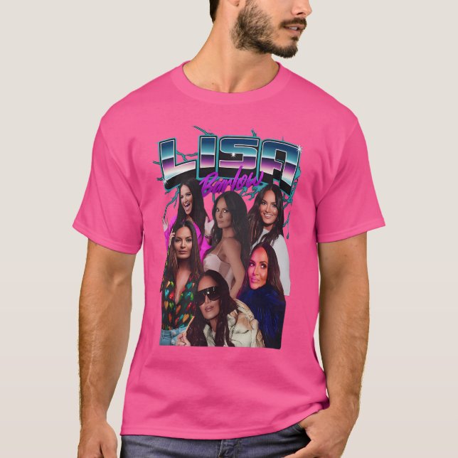 Vintage Lisa Barlow Rhoslc T Shirt (Framsida)