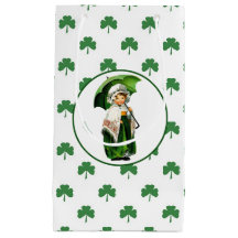 Vintage Little Irish Girl St. Patrick's Day