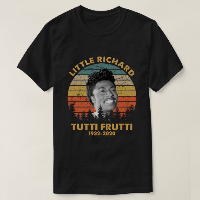 Vintage Little Richard Tutti Frutti T Shirt (Design framsida)