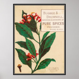 Vintage: livsmedelsreklam - poster