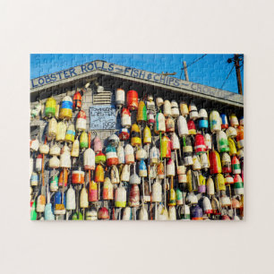 Vintage Lobster Buoys Pussel