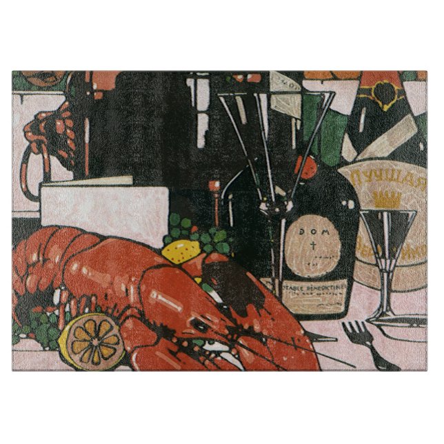 Vintage Lobster Champagne; Finare Elegant Party (Framsidan)