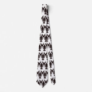 Vintage Lobster in Black, Art Deco Seafood Slips