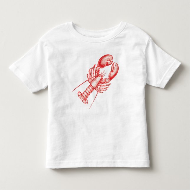Vintage Lobster T-shirt (Framsida)