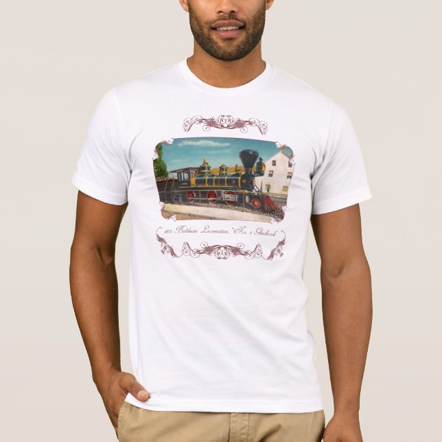 Vintage Locomotive Manar Shirt Tee (Framsida)