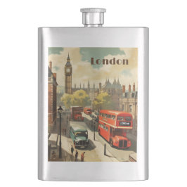 Vintage London Big Ben Anpassad text Fickplunta