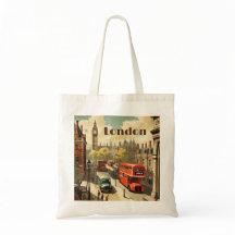 Vintage London Big Ben Anpassad text