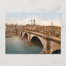 Vintage London Bridge London England Vykort