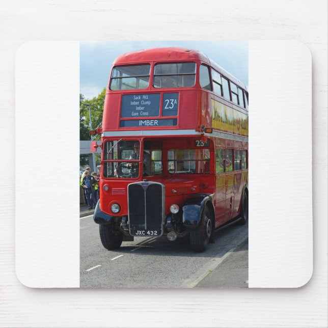 Vintage London Buss Musmatta (Framsidan)