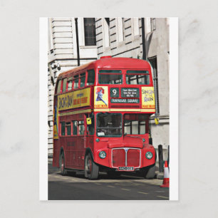 Vintage London Buss Vykort