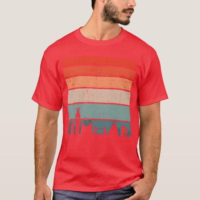Vintage London city vintage T Shirt (Framsida)