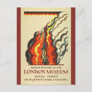 Vintage London England British History Travel Vykort