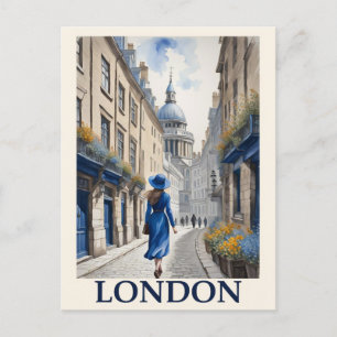 Vintage London England British Travel Vykort