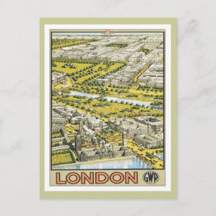Vintage London England Vykort