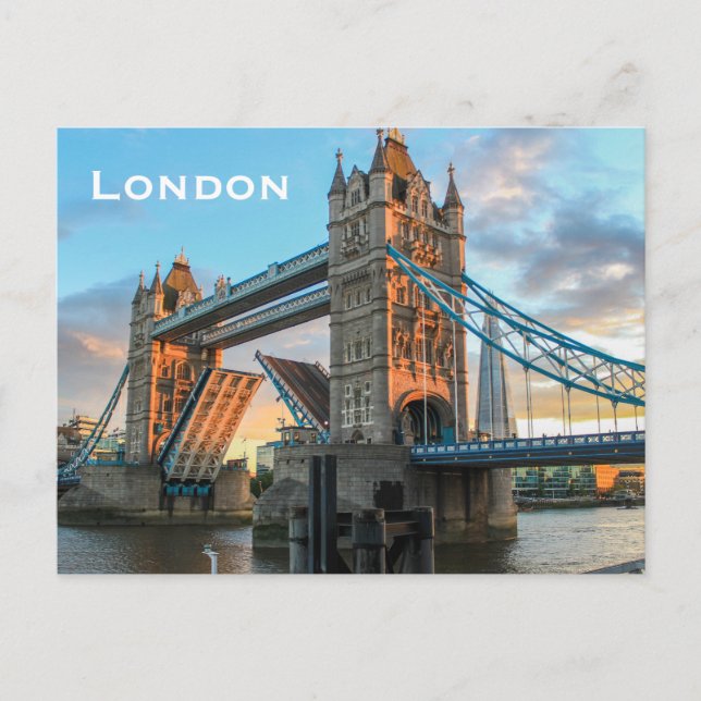 Vintage London reser turism Vykort (Framsida)