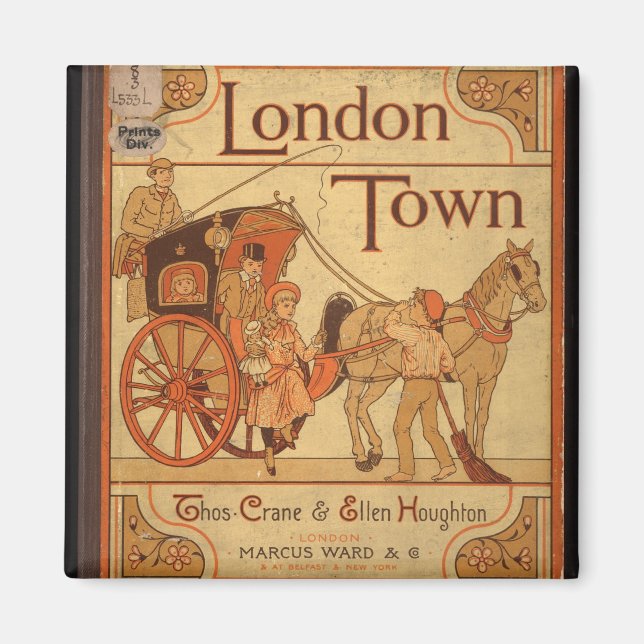 Vintage - London Town Magnet (Framsidan)