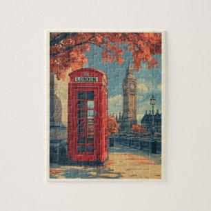 Vintage London Travel Pussel