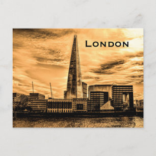 Vintage London Travel Tourism Vykort