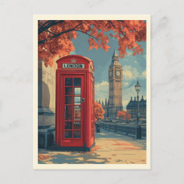 Vintage London Travel Vykort