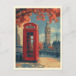 Vintage London Travel Vykort