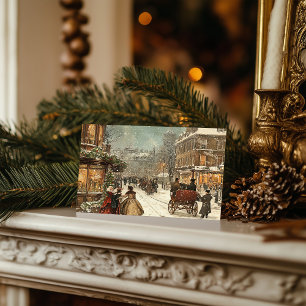 Vintage London Winter Classic Helg Vykort